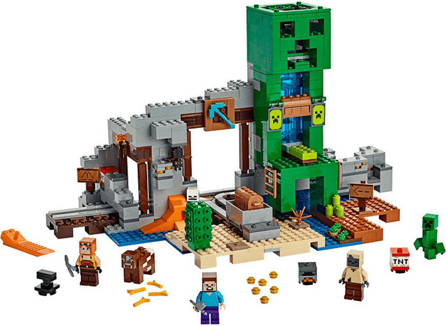 LEGO The Creeper Mine (21155-1) set, 2019