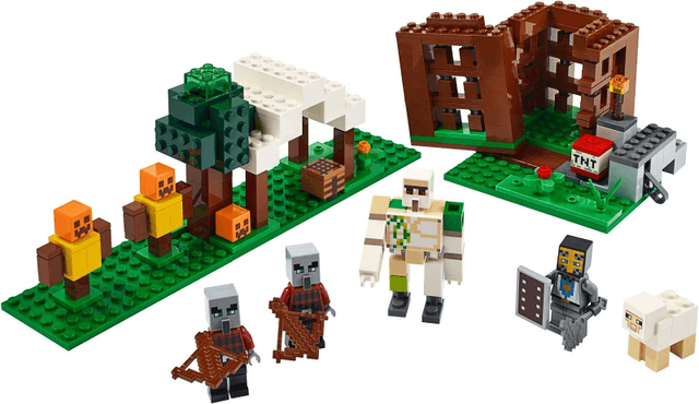 LEGO The Pillager Outpost (21159-1) set, 2020