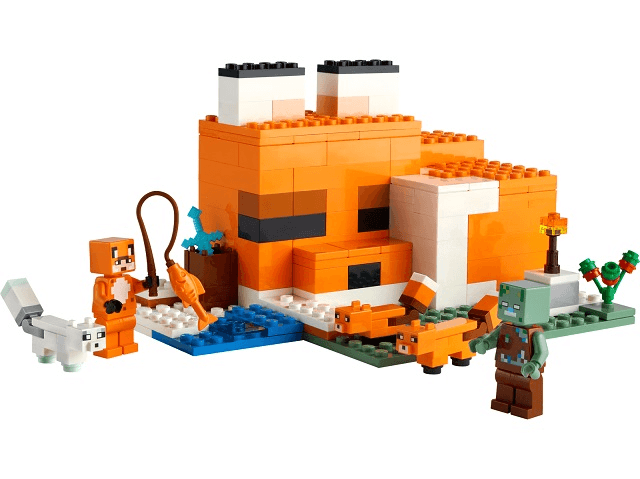 LEGO The Fox Lodge (21178-1) set, 2022