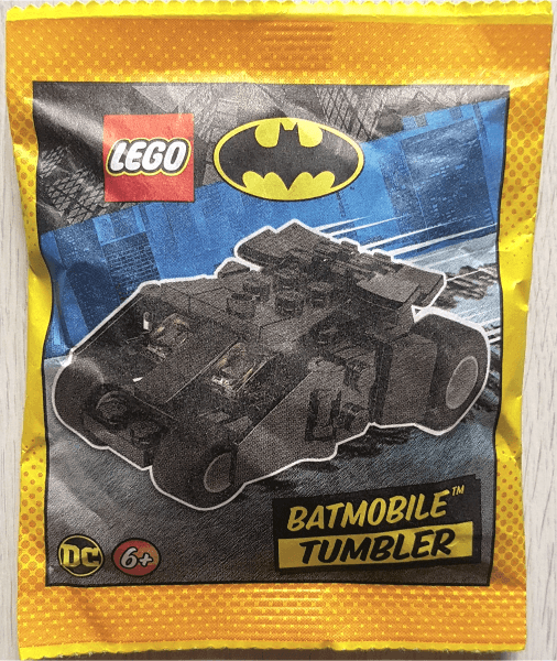 LEGO Batmobile Tumbler paper bag (212328-1) set, 2023