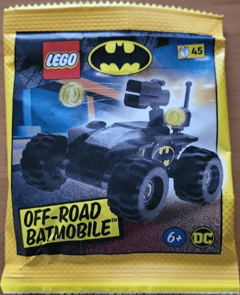 LEGO Off-Road Batmobile paper bag (212501-1) set, 2025