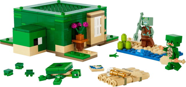 LEGO The Turtle Beach House (21254-1) set, 2024