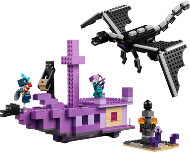 The Ender Dragon and End Ship