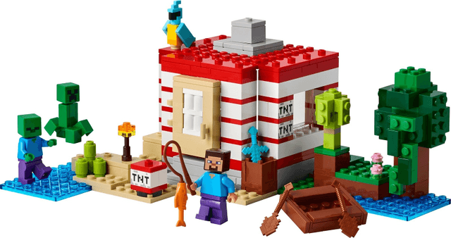 LEGO The TNT Jungle House (21275-1) set, 2025