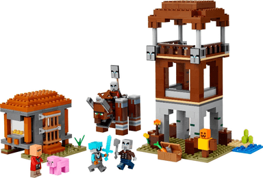 The Pillager Outpost and Ravager