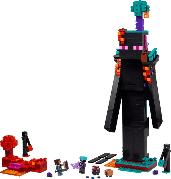 LEGO The Enderman Tower (21279-1) set, 2025