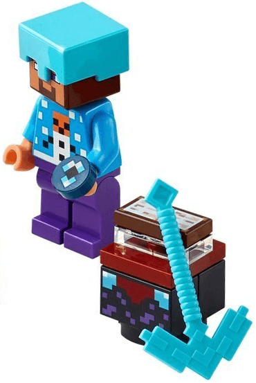 LEGO Advent Calendar 2025, Minecraft (Day  9) - Steve with Enchanting Table (21280-10) set, 2025