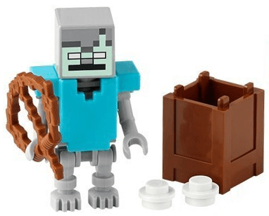 Advent Calendar 2025, Minecraft (Day 17) - Stray with Diamond Armor and Bow