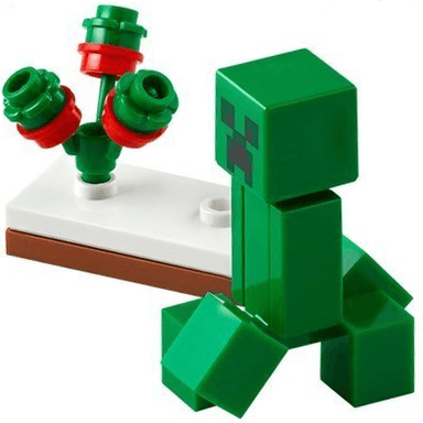 Advent Calendar 2025, Minecraft (Day 4) - Creeper and Sweet Berry Bush