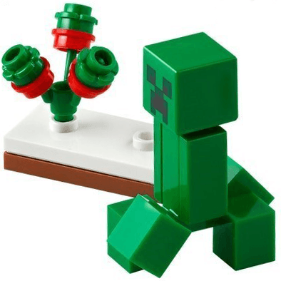 LEGO Advent Calendar 2025, Minecraft (Day  4) - Creeper and Sweet Berry Bush (21280-5) set, 2025