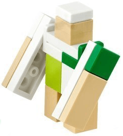 LEGO Advent Calendar 2025, Minecraft (Day  7) - Micro Iron Golem (21280-8) set, 2025