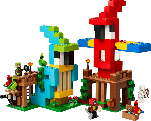 LEGO The Parrot Houses (21282-1) set, 2025