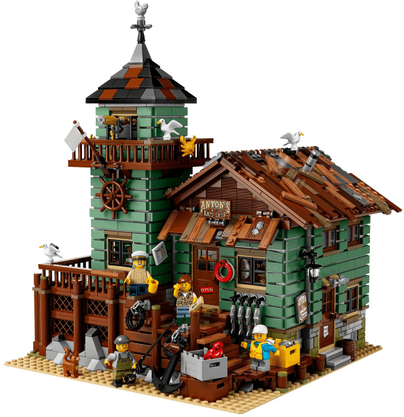 LEGO Old Fishing Store (21310-1) set, 2017
