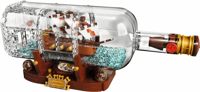 LEGO Ship in a Bottle (21313-1) set, 2018