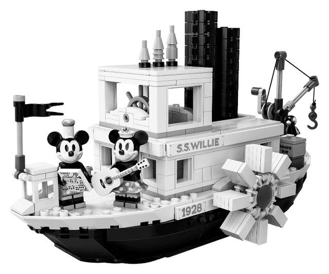 LEGO Steamboat Willie (21317-1) set, 2019