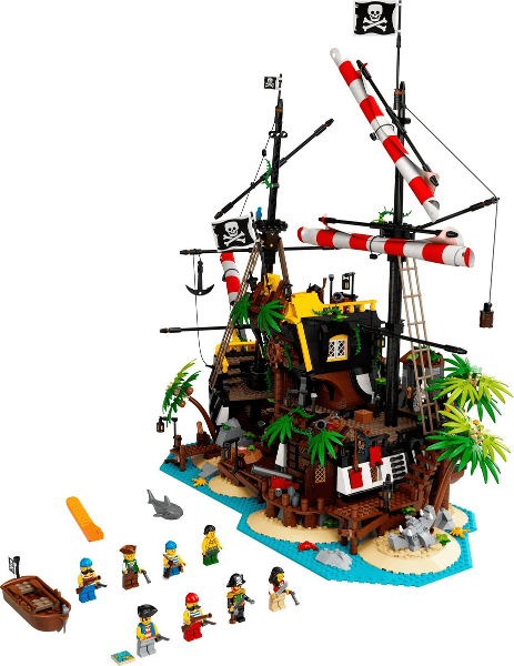 LEGO Pirates of Barracuda Bay (21322-1) set, 2020