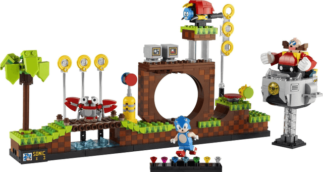 LEGO Sonic the Hedgehog - Green Hill Zone (21331-1) set, 2022