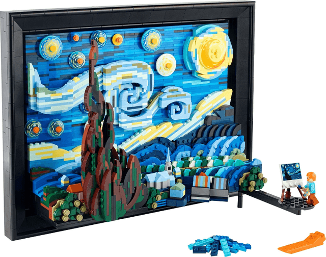 LEGO The Starry Night (Vincent van Gogh) (21333-1) set, 2022