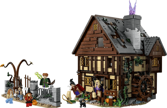 LEGO Disney Hocus Pocus: The Sanderson Sisters' Cottage (21341-1) set, 2023
