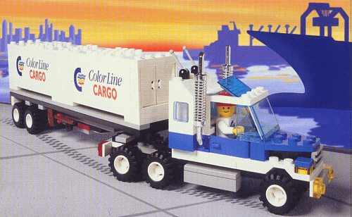 LEGO Color Line Container Lorry (2149-1) set, 1997