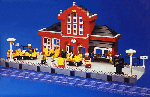 LEGO Train Station (2150-1) set, 1996