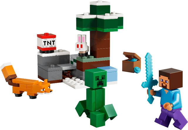 LEGO Steve's Taiga Adventure (21583-1) set, 2026