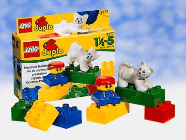 LEGO Boy with Cat (2277-1) set, 1998