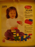 LEGO Duplo Bucket (2373-1) set, 1992