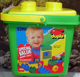 LEGO Build and Learn Bucket (2390-1) set, 1994