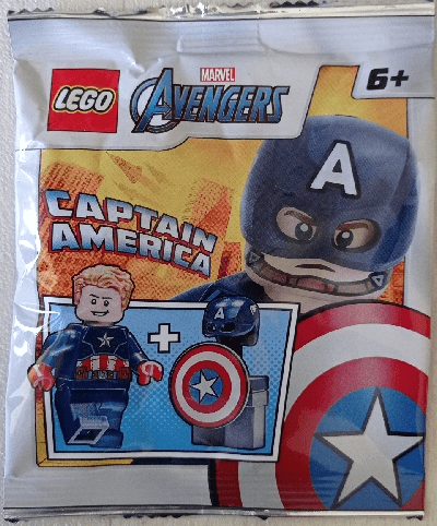 LEGO Captain America foil pack #1 (242106-1) set, 2021