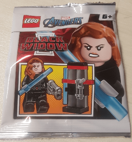LEGO Black Widow foil pack (242109-1) set, 2021