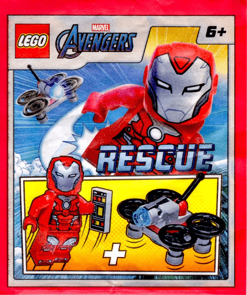 LEGO Rescue with Drone paper bag (242217-1) set, 2022
