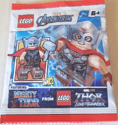 LEGO Mighty Thor paper bag (242318-1) set, 2023