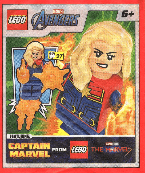 LEGO Captain Marvel paper bag (242321-1) set, 2023