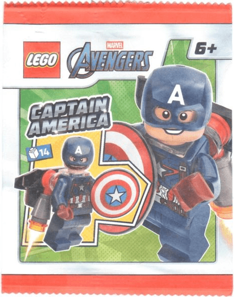 LEGO Captain America paper bag (242503-1) set, 2025