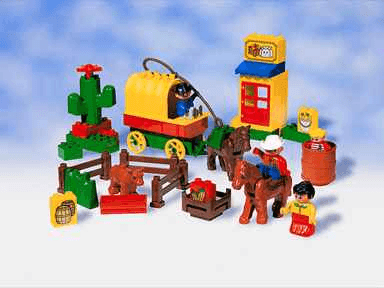 LEGO Western Town (2435-1) set, 1998