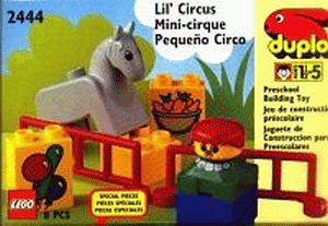 LEGO Lil' Circus (2444-1) set, 1994