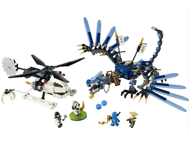 LEGO Lightning Dragon Battle (2521-1) set, 2011