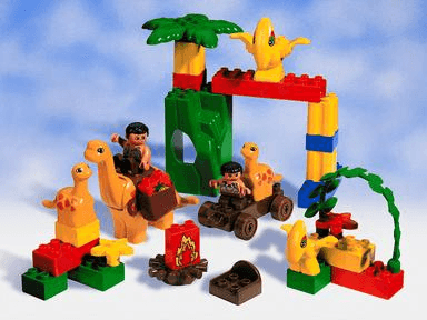 LEGO Brontosaurus Family (2600-1) set, 1998