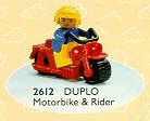 LEGO PreSchool Scooter (2612-1) set, 1988