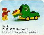 LEGO Refuse Truck (2613-1) set, 1990