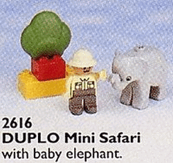 LEGO Mini Safari (2616-1) set, 1994
