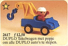 LEGO Tow Truck (2617-1) set, 1989