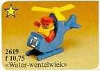 LEGO Helicopter (2619-1) set, 1984
