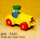 LEGO Tractor (2621-2) set, 1981