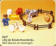 LEGO Farm Animals (2647-1) set, 1985