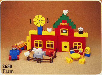 LEGO Farm (2650-1) set, 1980