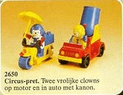 LEGO Cannon Ball Clowns (2650-2) set, 1989