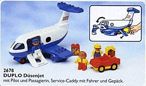 LEGO Jumbo Jet (2678-1) set, 1993