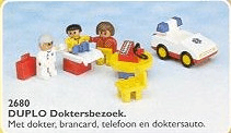 LEGO Doctor's Surgery (2680-1) set, 1994